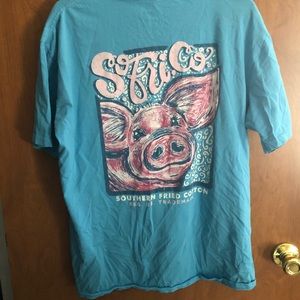 Southern Fried Cotton Pig Tee